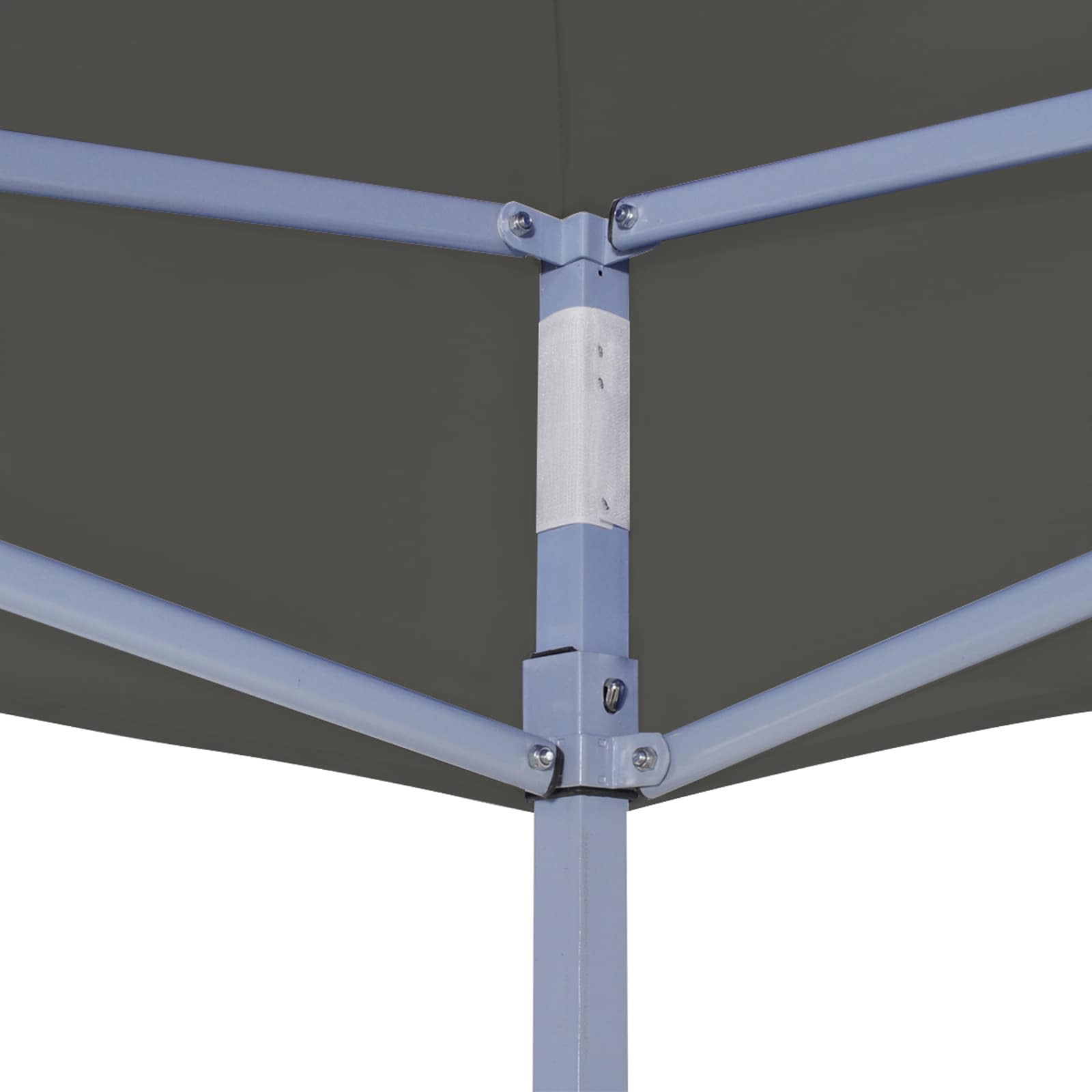 Tenda Party Antracite 291 x 291 x 315 cm Tessuto Oxford | homemem39