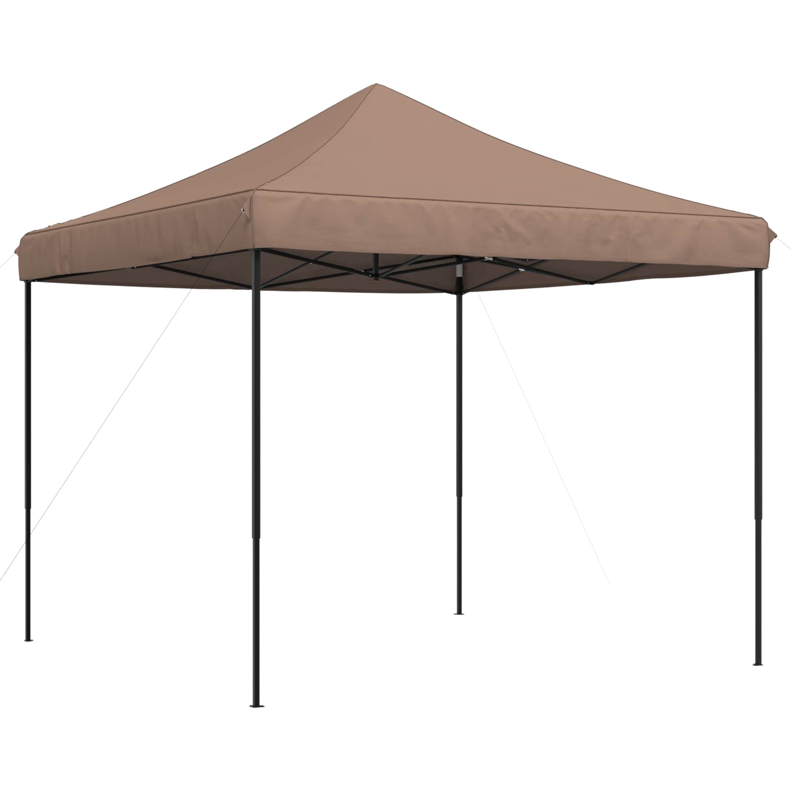 Tenda Party Marrone 292 x 292 x 315 cm Tessuto Oxford | homemem39
