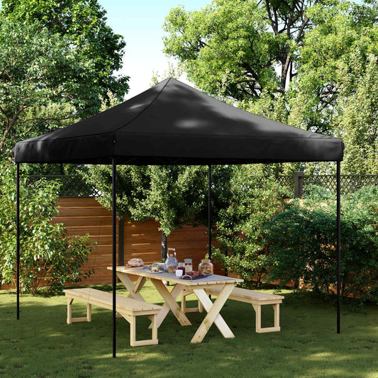 Tenda Party Nero 292 x 292 x 315 cm Tessuto Oxford | homemem39