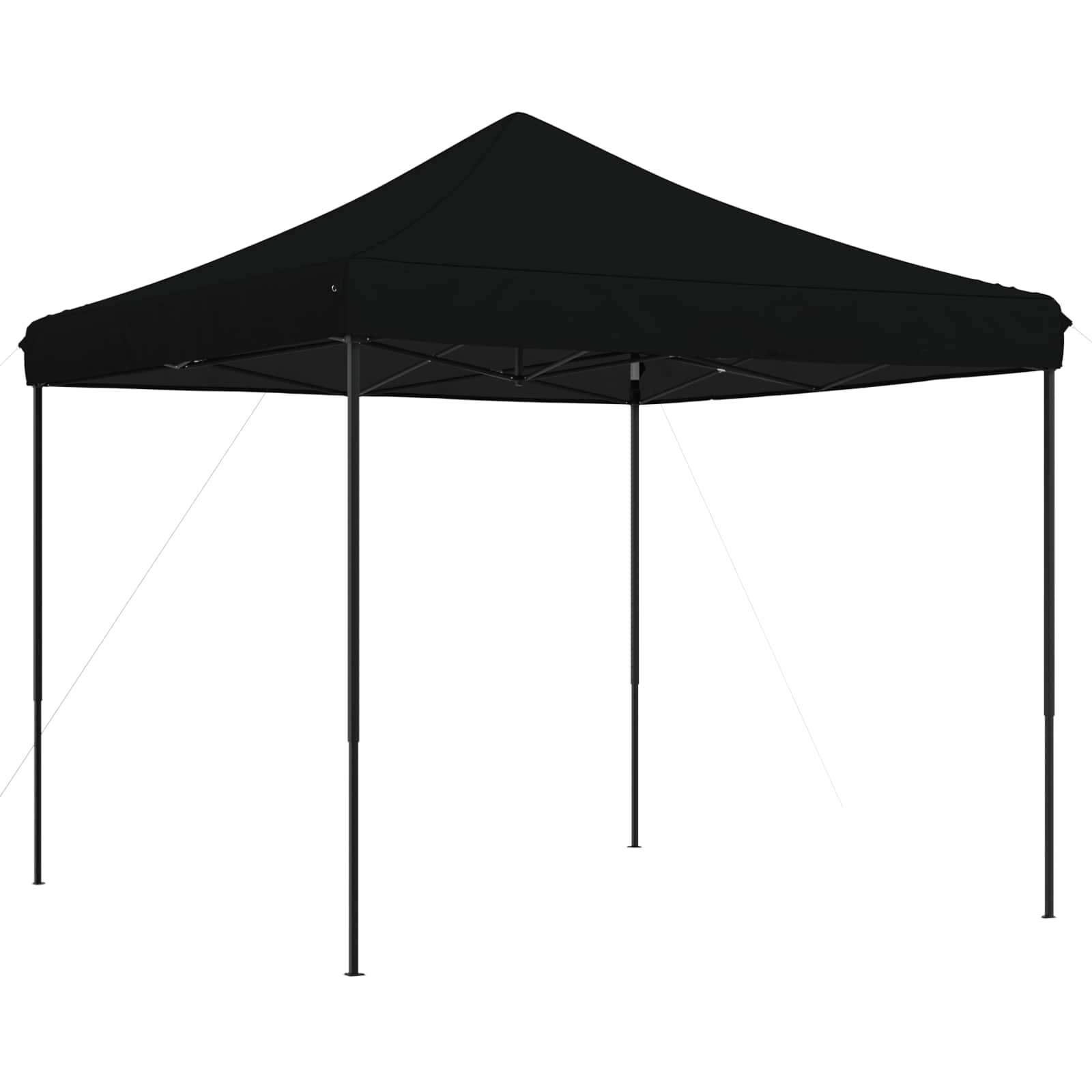 Tenda Party Nero 292 x 292 x 315 cm Tessuto Oxford | homemem39