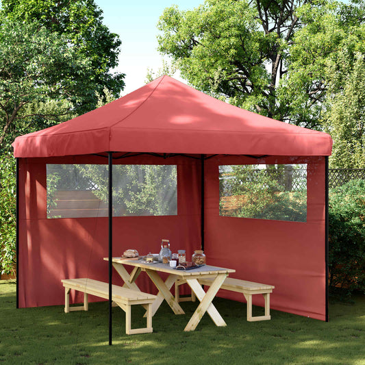 Tenda Party Borgogna 292 x 292 x 315 cm Tessuto Oxford | homemem39