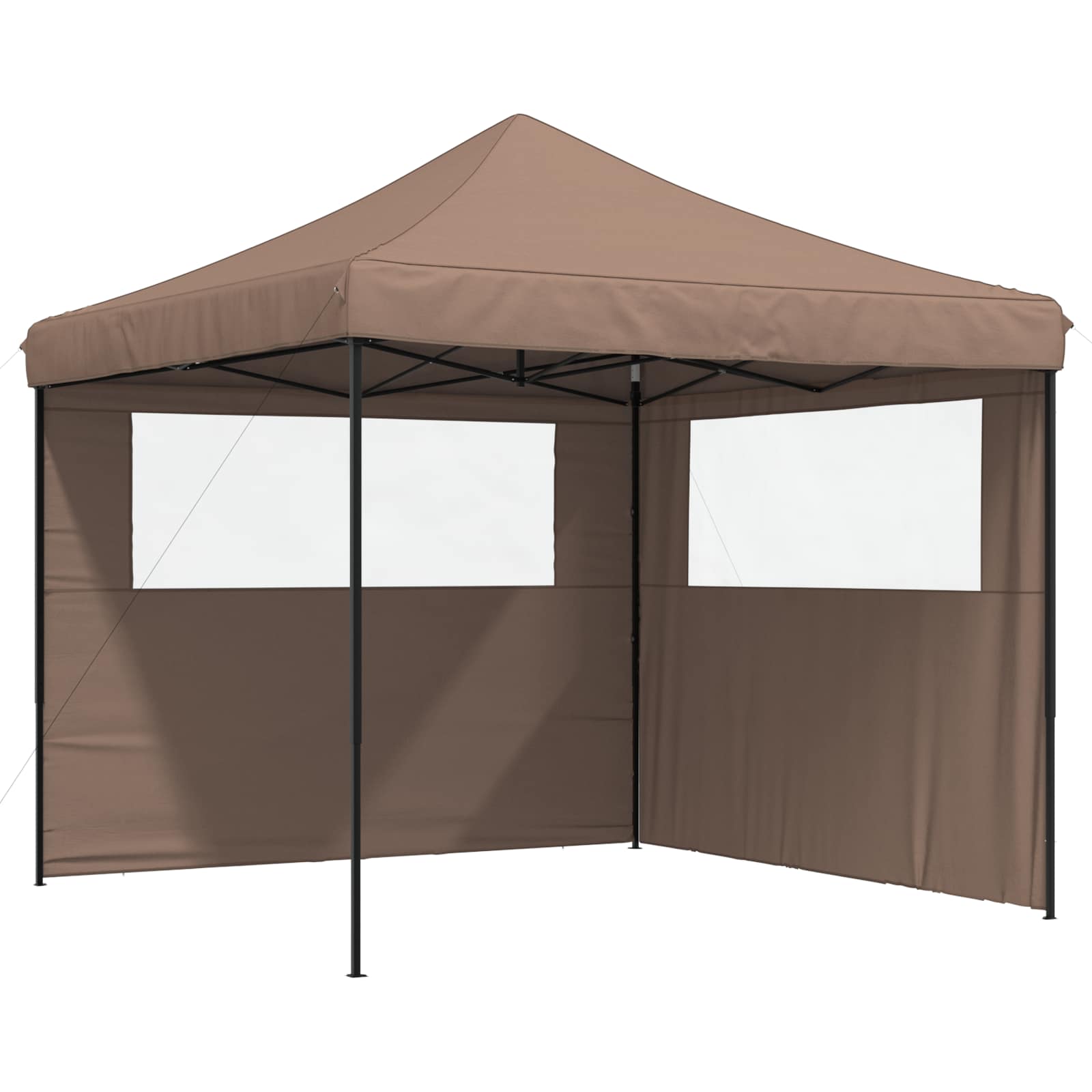 Tenda Party Marrone 292 x 292 x 315 cm Tessuto Oxford | homemem39