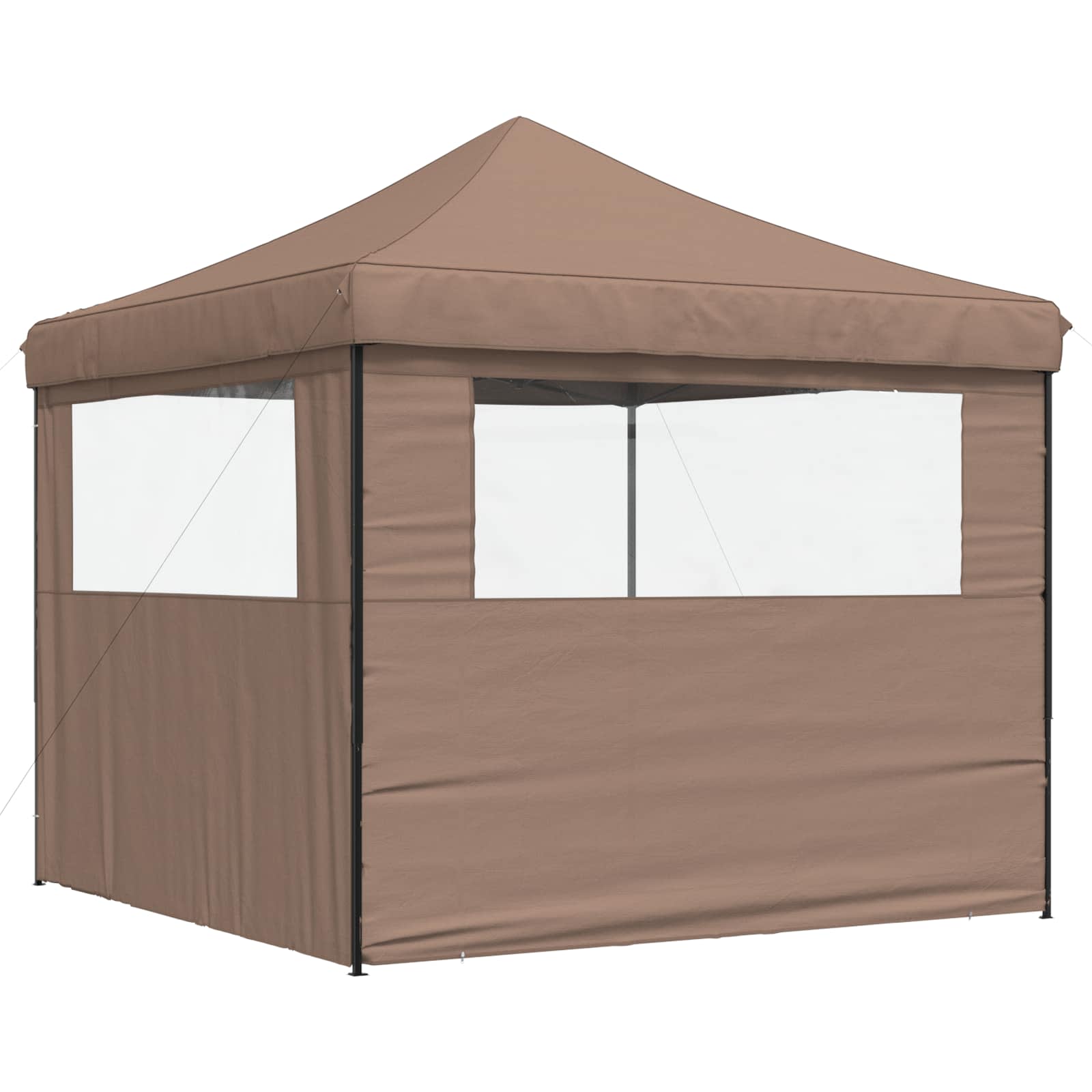 Tenda Party Marrone 292 x 292 x 315 cm Tessuto Oxford | homemem39