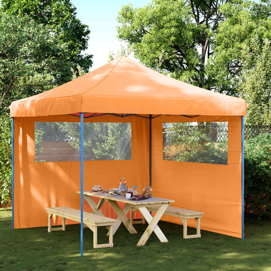 Tenda Party Arancione 292 x 292 x 315 cm Tessuto Oxford | homemem39