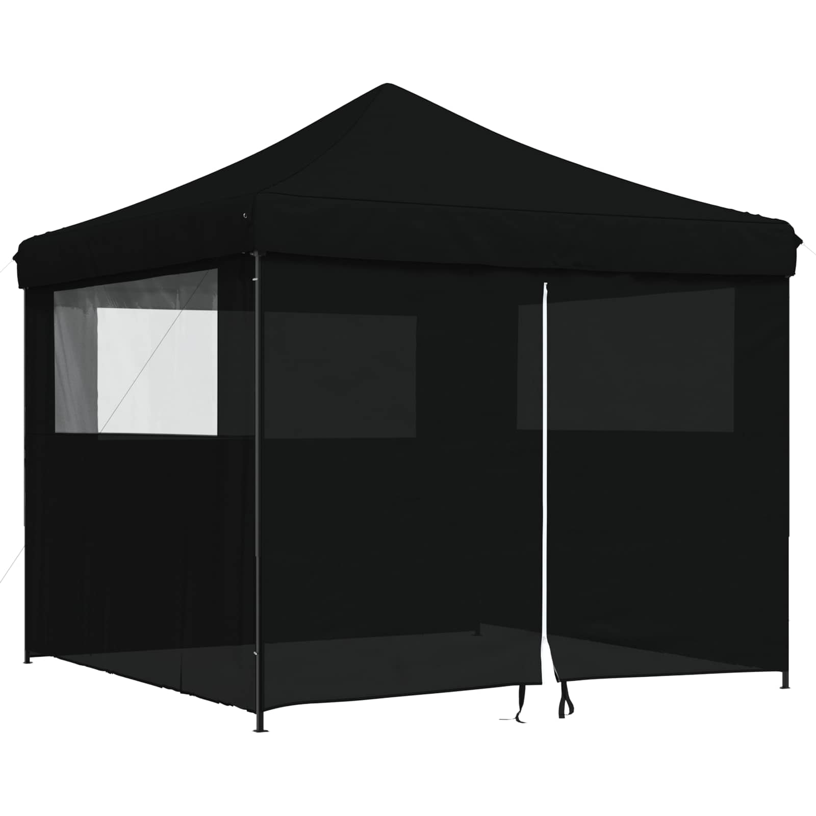Tenda Party Nero 292 x 292 x 315 cm Tessuto Oxford | homemem39