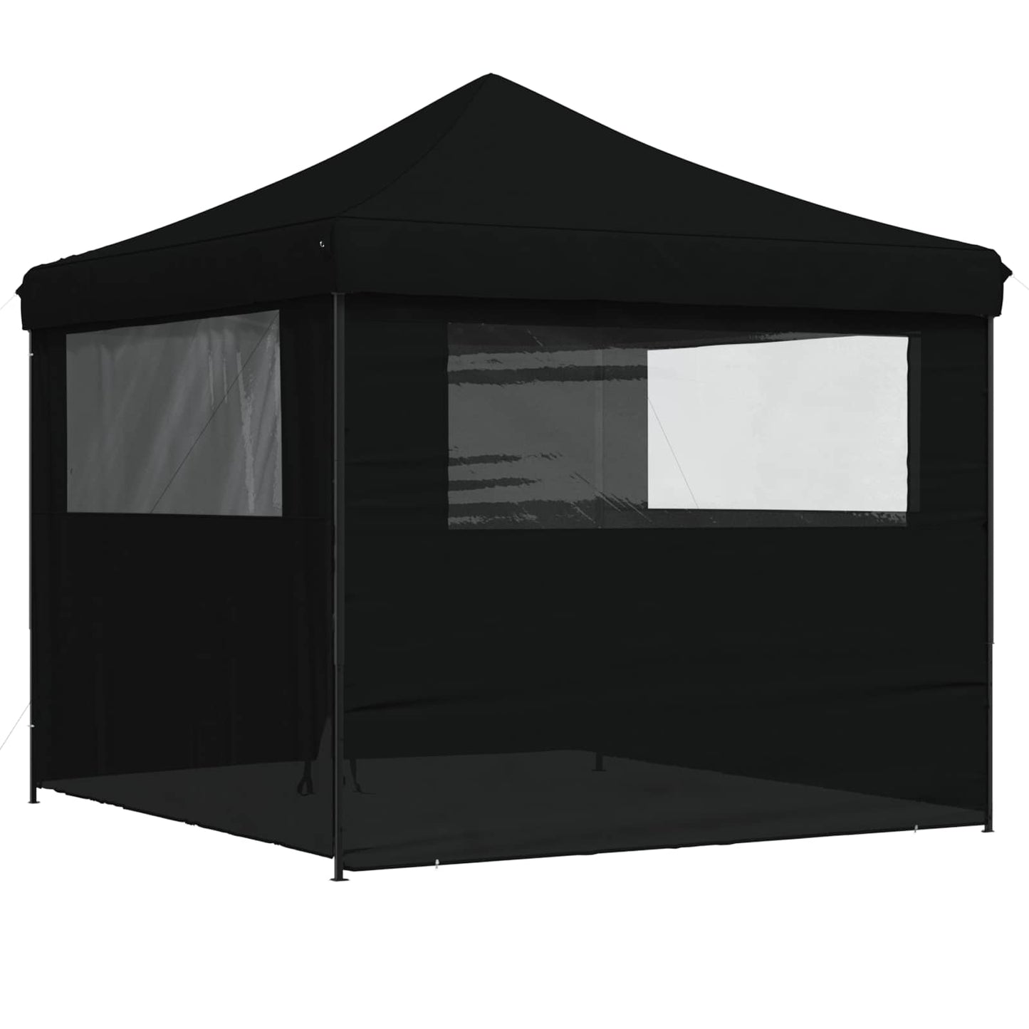 Tenda Party Nero 292 x 292 x 315 cm Tessuto Oxford | homemem39