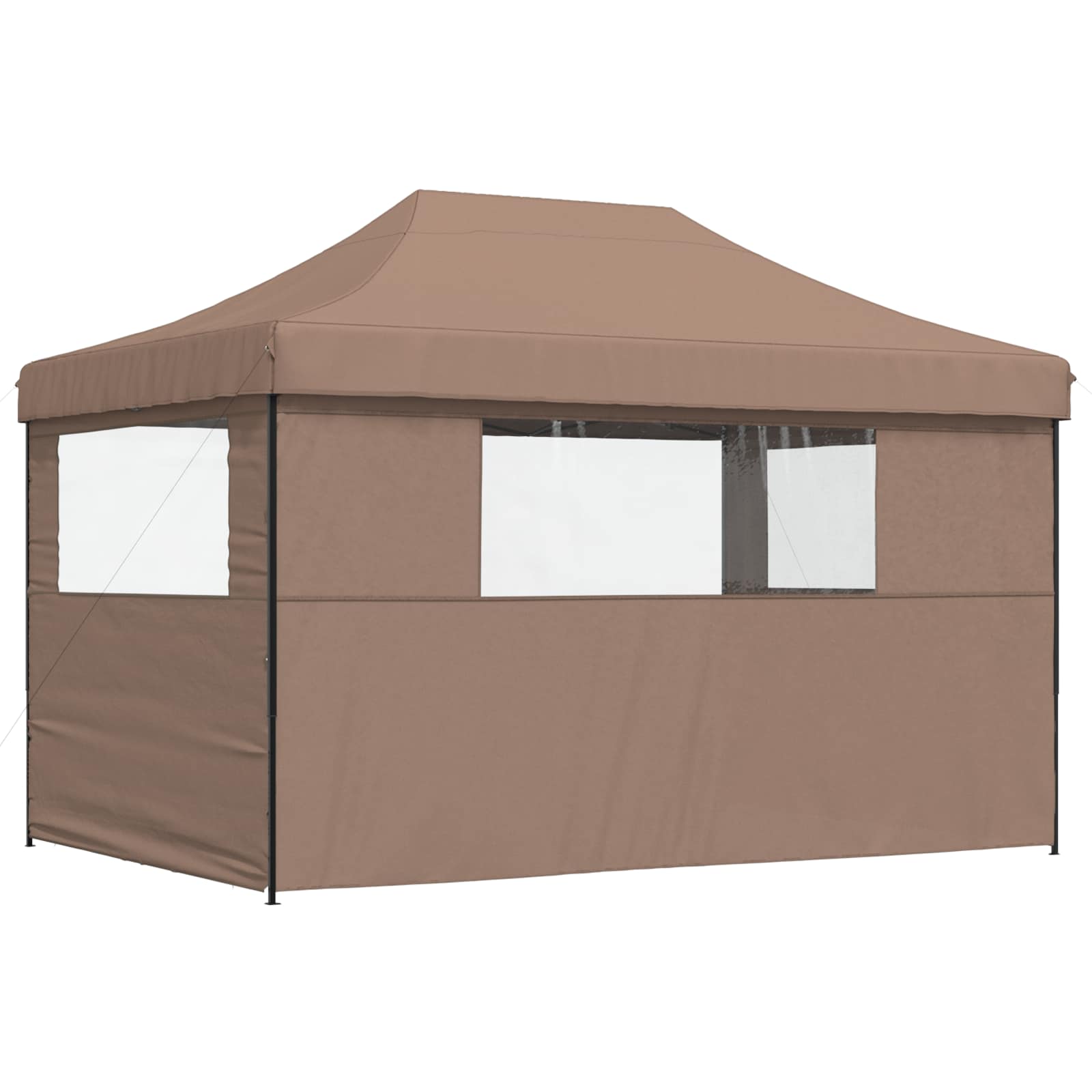Tenda Party Marrone 279 x 410 x 315 cm Tessuto Oxford | homemem39