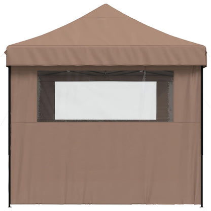 Tenda Party Marrone 279 x 410 x 315 cm Tessuto Oxford