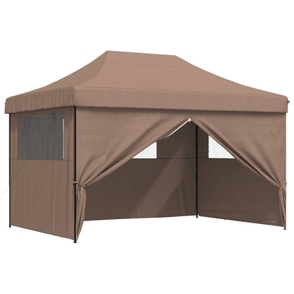 Tenda Party Marrone 279 x 410 x 315 cm Tessuto Oxford | homemem39