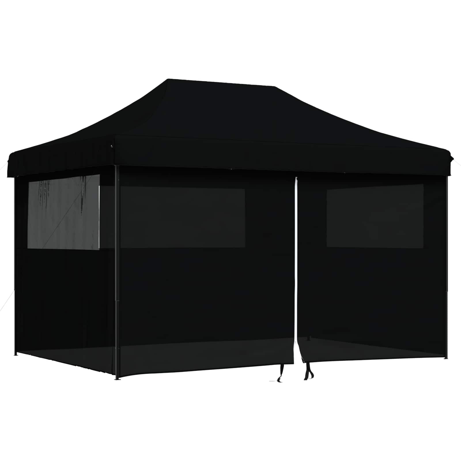Tenda Party Nero 279 x 410 x 315 cm Tessuto Oxford | homemem39