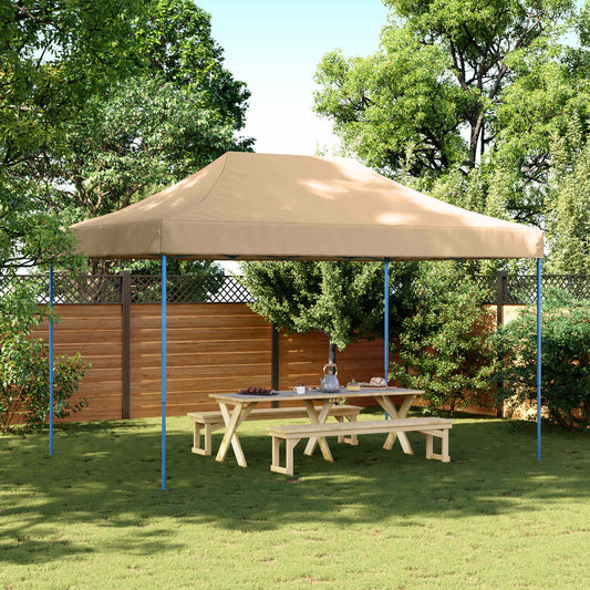Tenda Party Beige 292 x 440 x 315 cm Tessuto Oxford