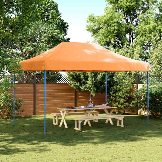 Tenda Party Arancione 292 x 440 x 315 cm Tessuto Oxford | homemem39