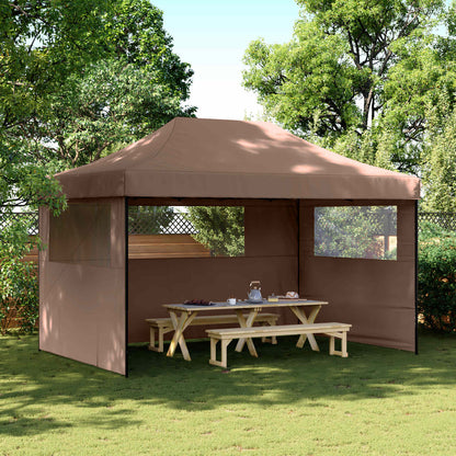 Tenda Party Marrone 292 x 440 x 315 cm Tessuto Oxford