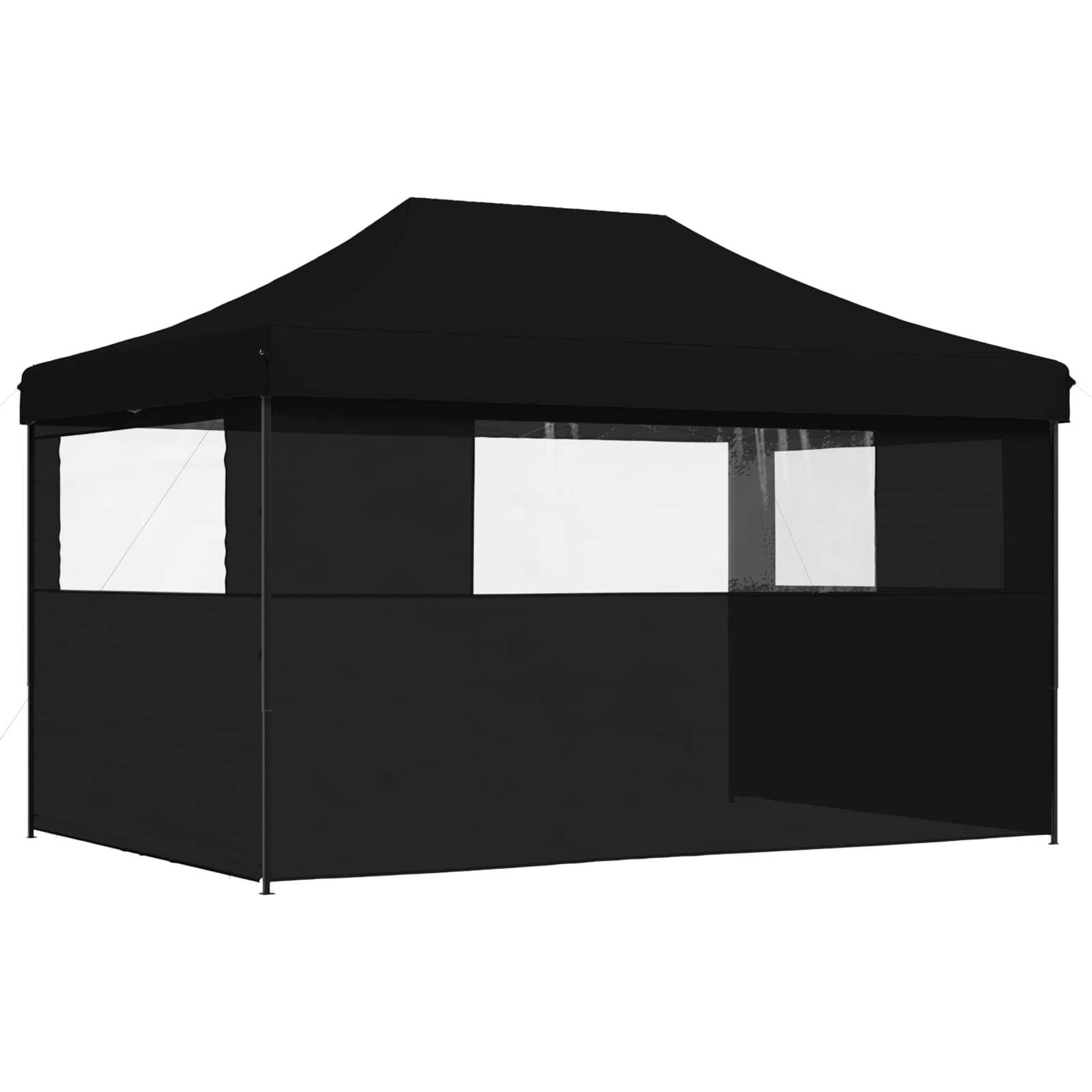 Tenda Party Nero 292 x 440 x 315 cm Tessuto Oxford | homemem39
