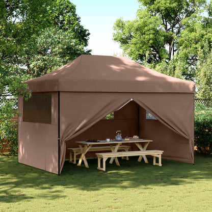 Tenda Party Marrone 292 x 440 x 315 cm Tessuto Oxford