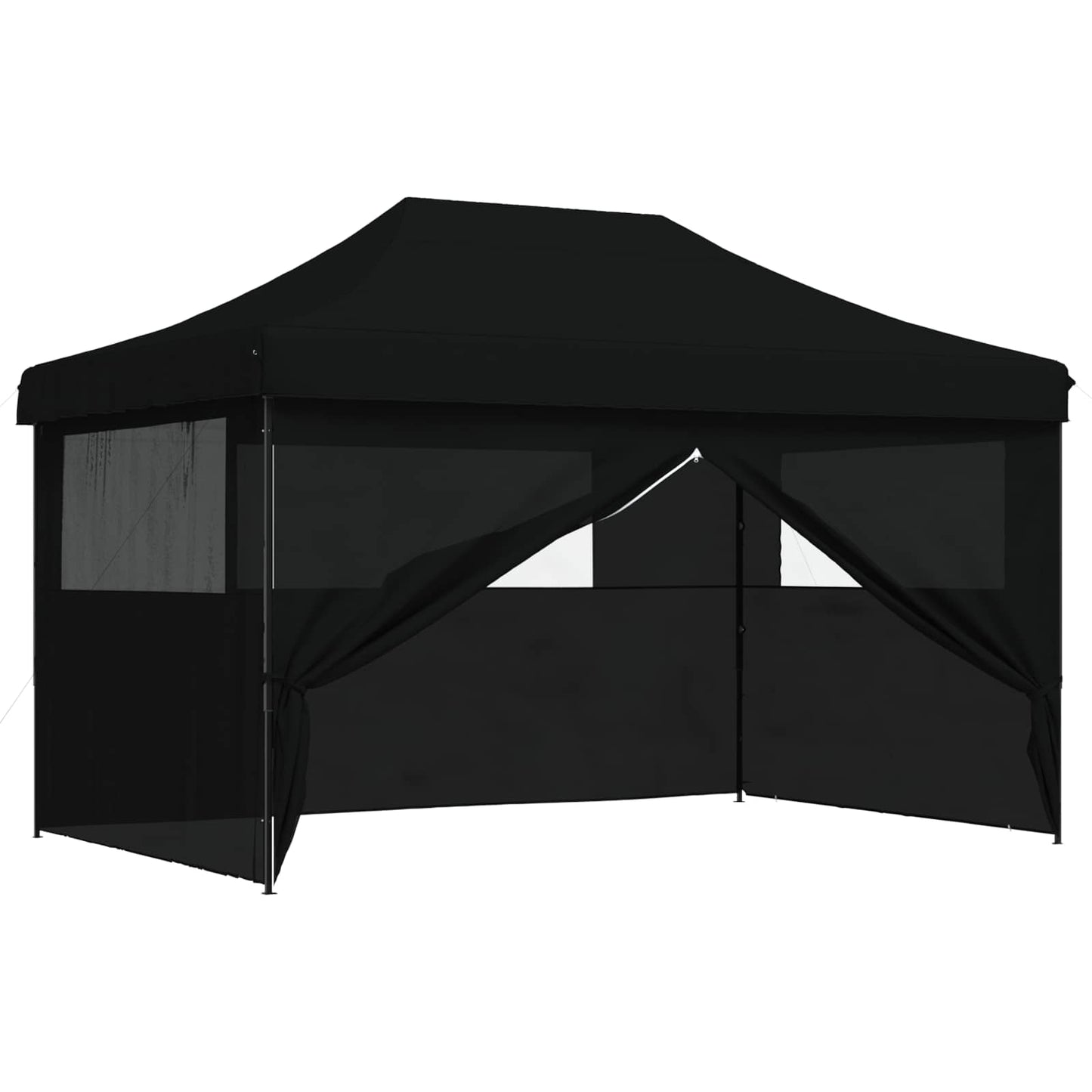 Tenda Party Nero 292 x 440 x 315 cm Tessuto Oxford