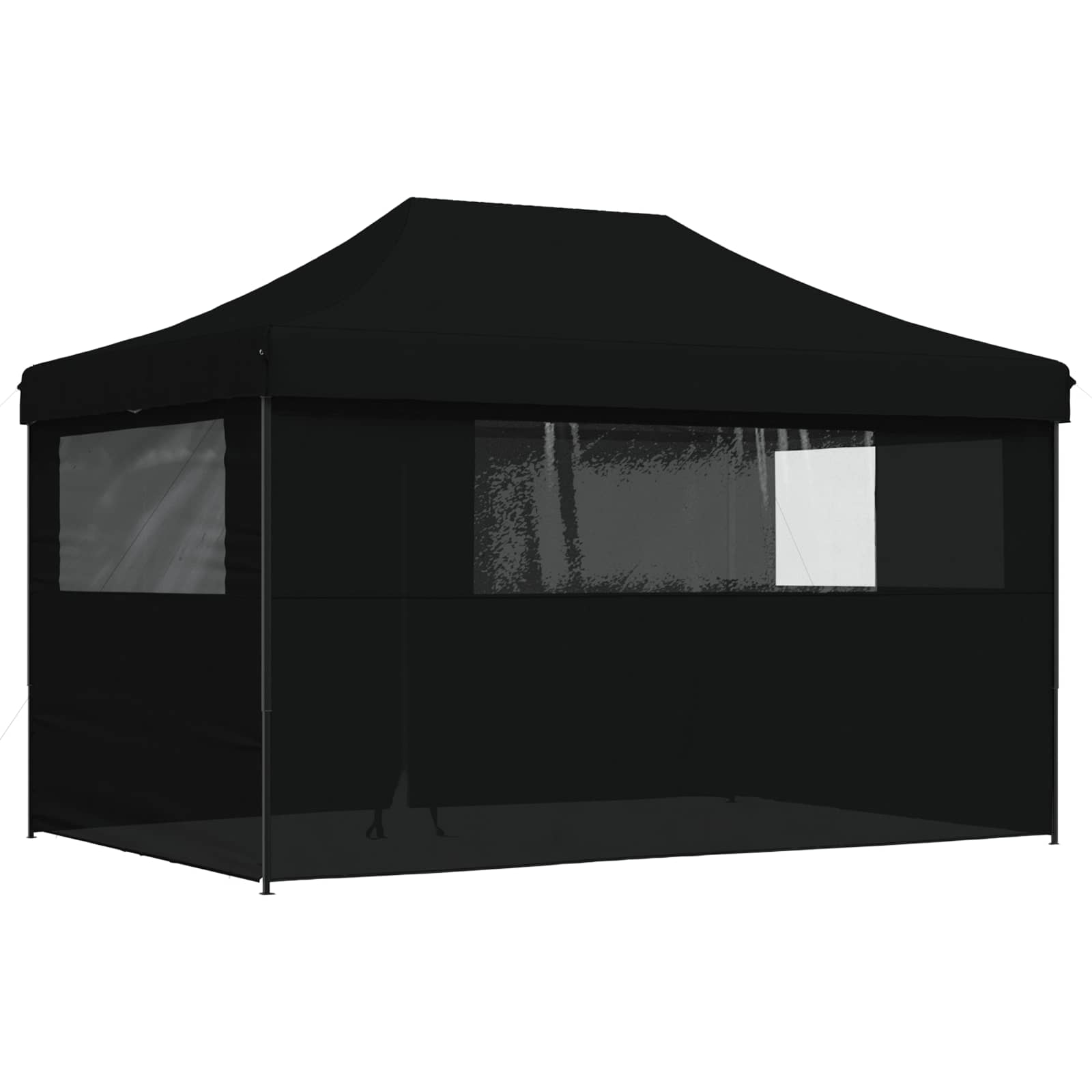Tenda Party Nero 292 x 440 x 315 cm Tessuto Oxford | homemem39