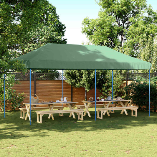 Tenda Party Verde 292 x 580 x 315 cm Tessuto Oxford