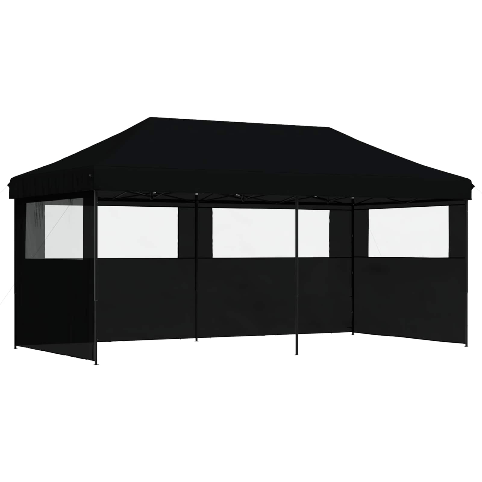 Tenda Party Nero 292 x 580 x 315 cm Tessuto Oxford | homemem39