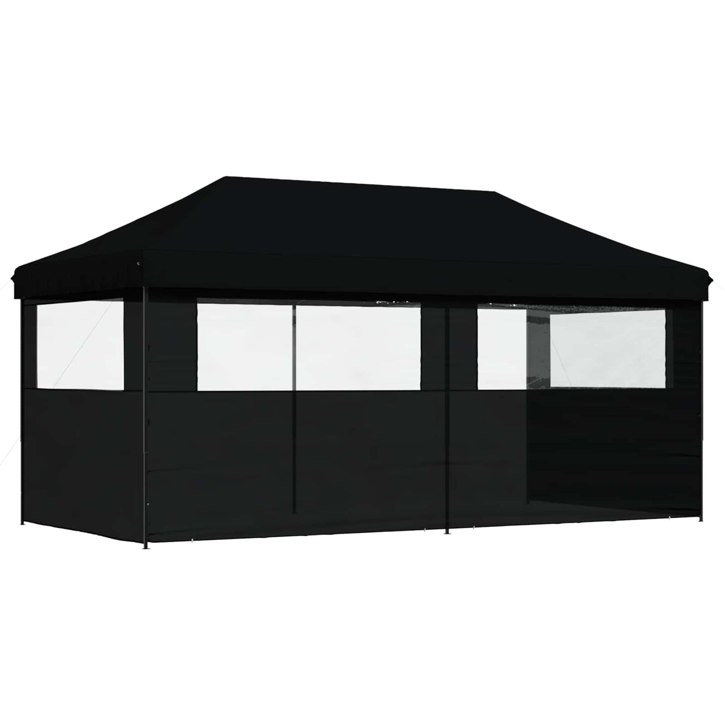 Tenda Party Nero 292 x 580 x 315 cm Tessuto Oxford | homemem39