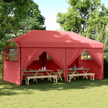 Tenda Party Borgogna 292 x 580 x 315 cm Tessuto Oxford