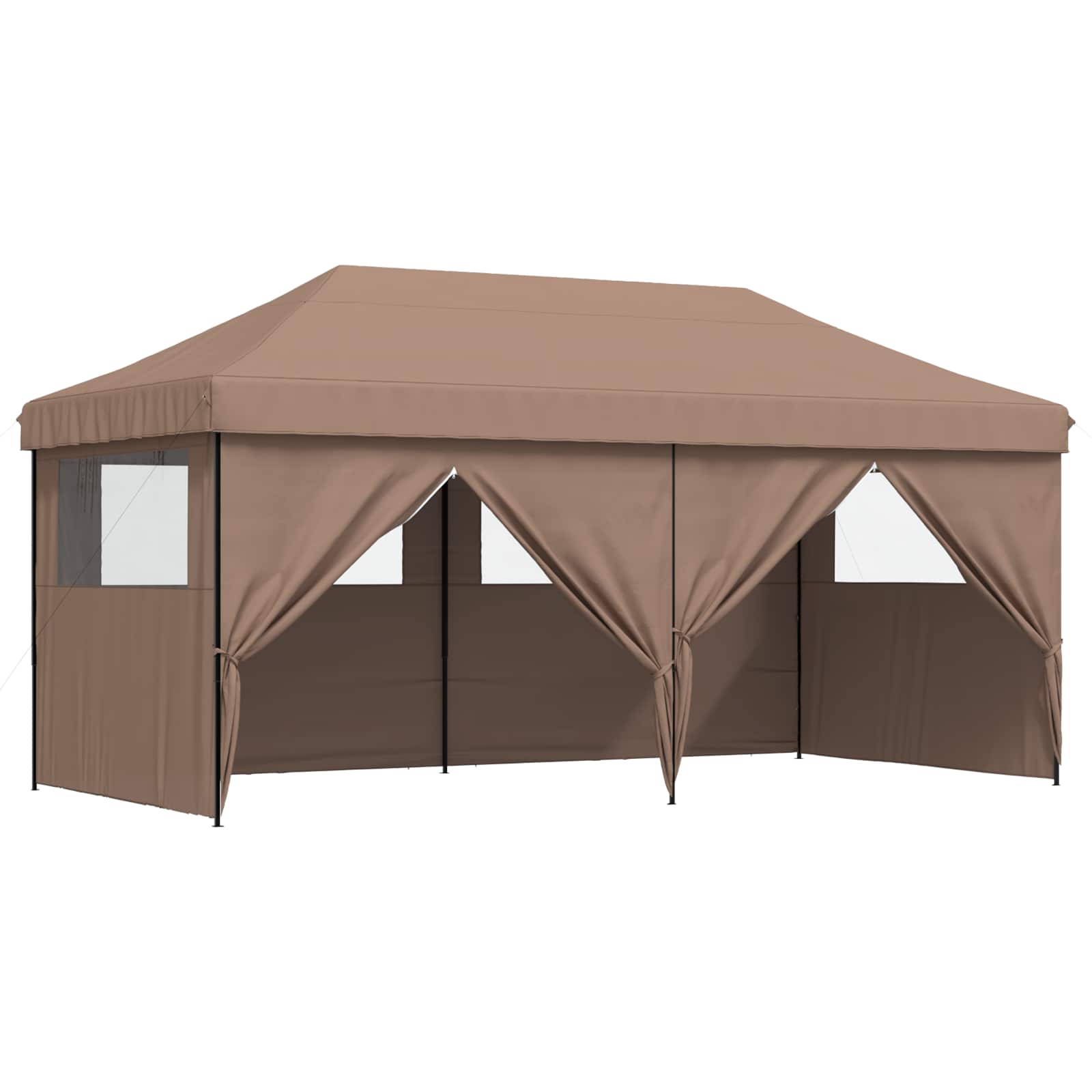 Tenda Party Marrone 292 x 580 x 315 cm Tessuto Oxford | homemem39
