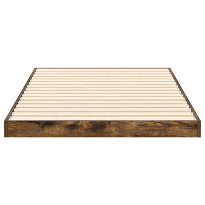 Struttura letto a terra Rovere fumé 75 x 190 cm | homemem39