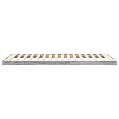 Struttura letto a terra Sonoma 75 x 190 cm Legno multistrato | homemem39