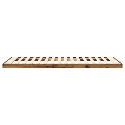 Struttura letto a terra Legno vecchio 75 x 190 cm | homemem39