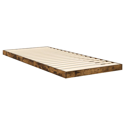 Struttura letto a terra Rovere fumé 90 x 190 cm | homemem39