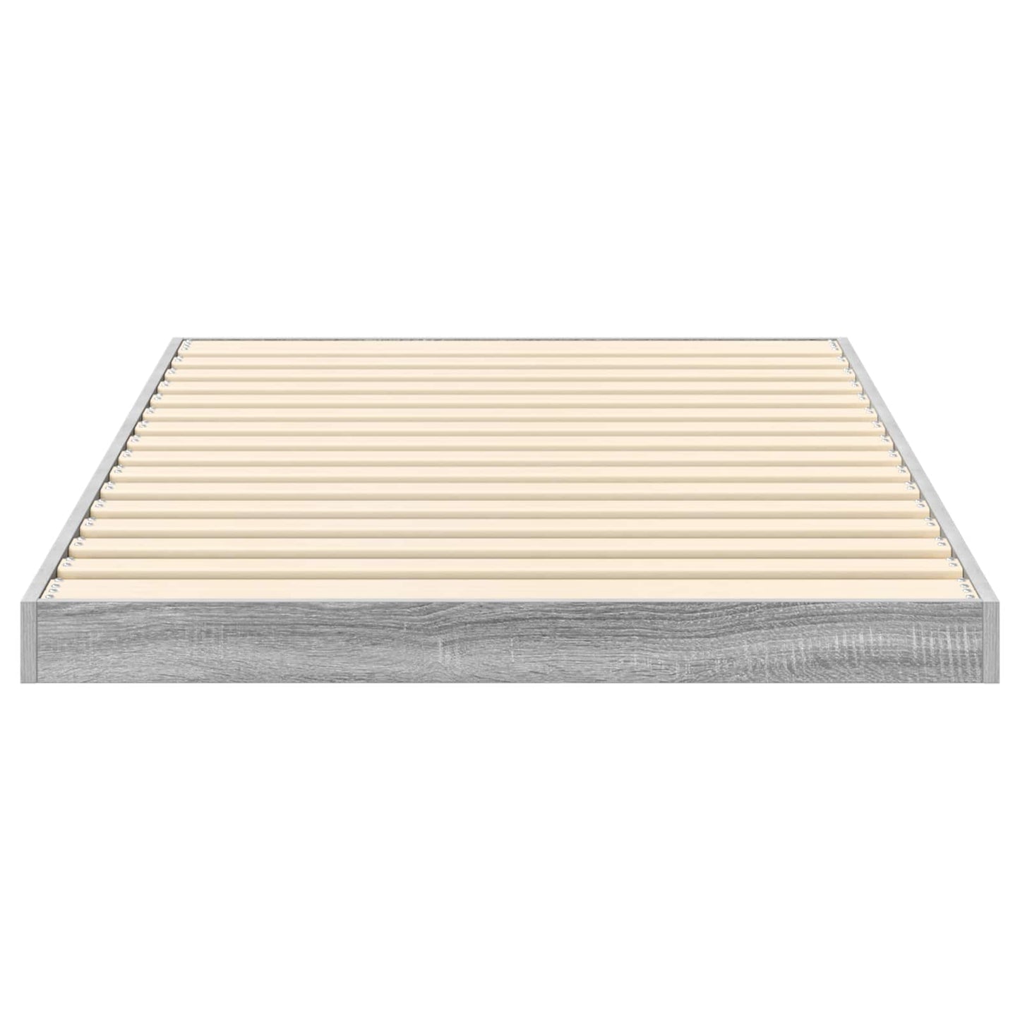 Struttura letto a terra Grigio Sonoma 90 x 190 cm | homemem39