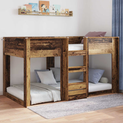 Struttura letto a terra Legno vecchio 90 x 190 cm | homemem39