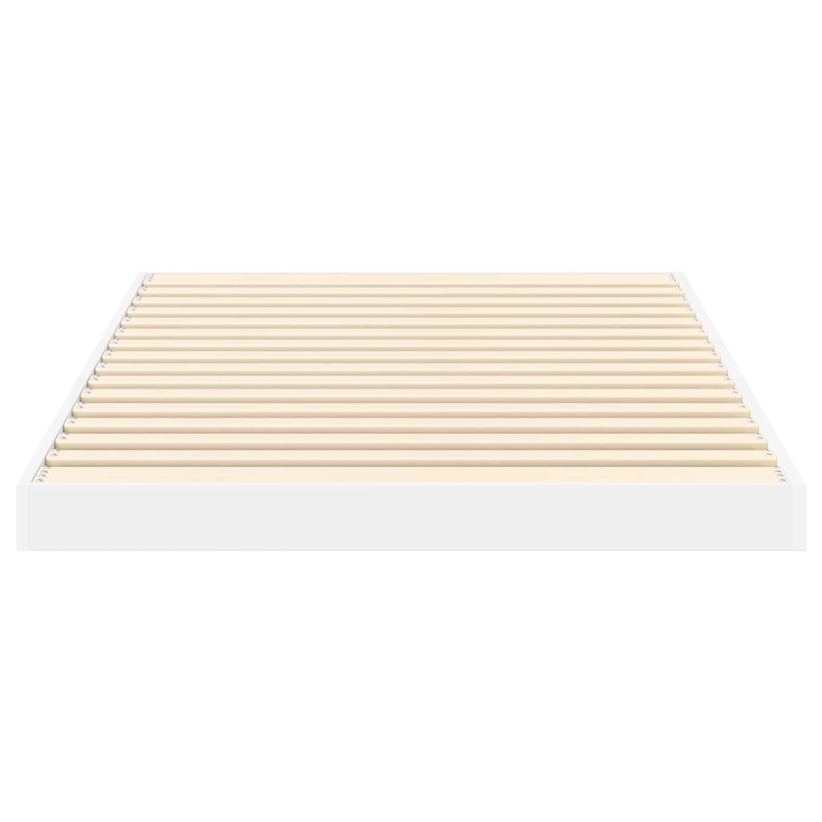 Struttura letto a terra Bianco 80 x 200 cm Legno multistrato | homemem39