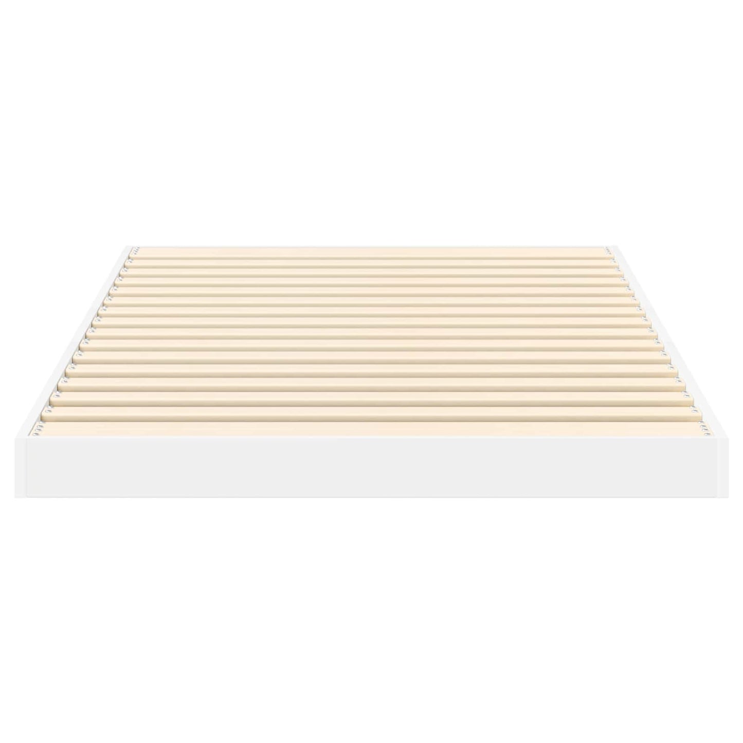 Struttura letto a terra Bianco 80 x 200 cm Legno ingegnerizzato