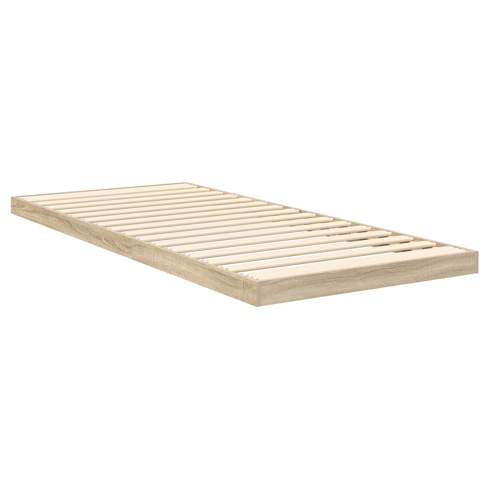 Struttura letto a terra Sonoma 80 x 200 cm Legno multistrato | homemem39