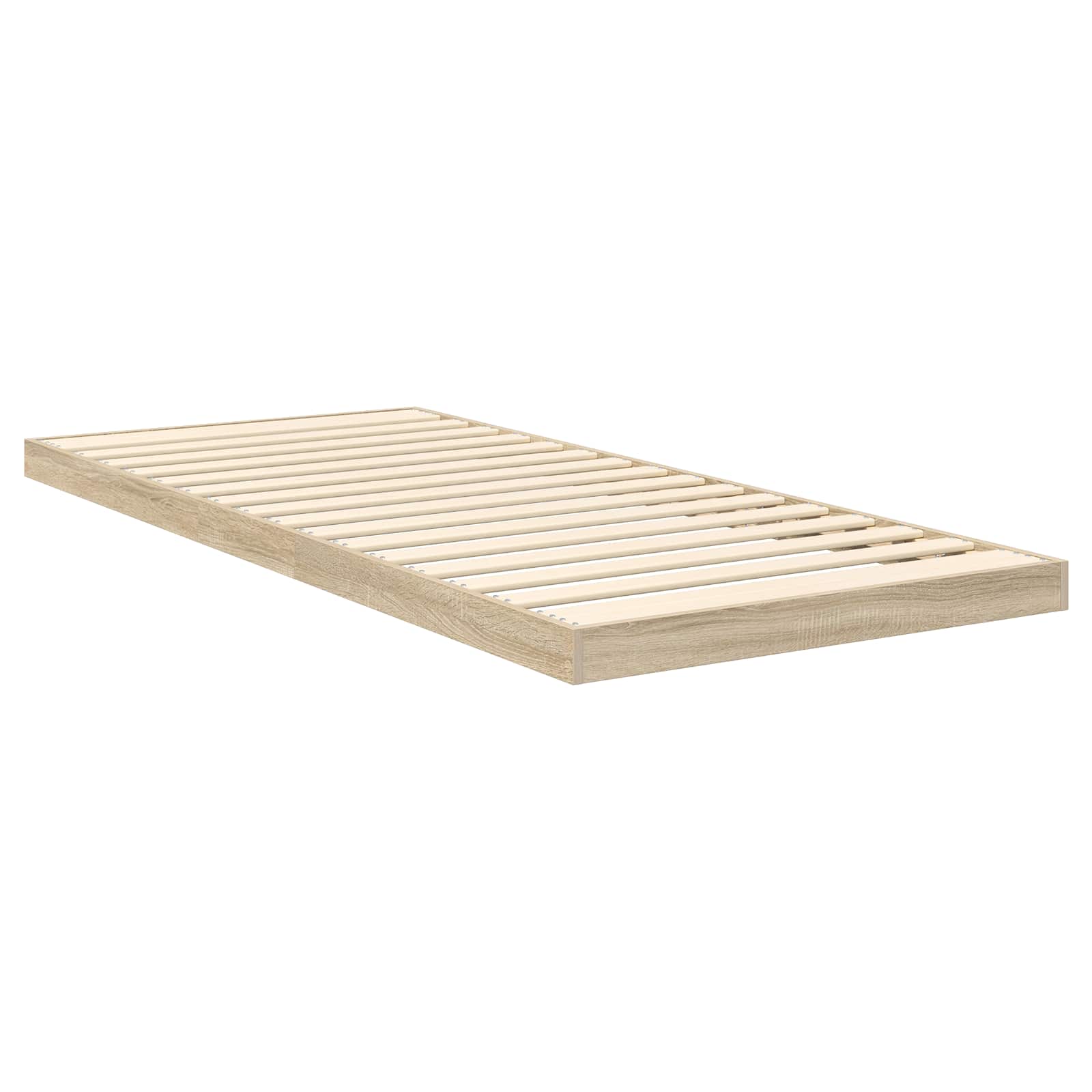 Struttura letto a terra Sonoma 80 x 200 cm Legno multistrato | homemem39
