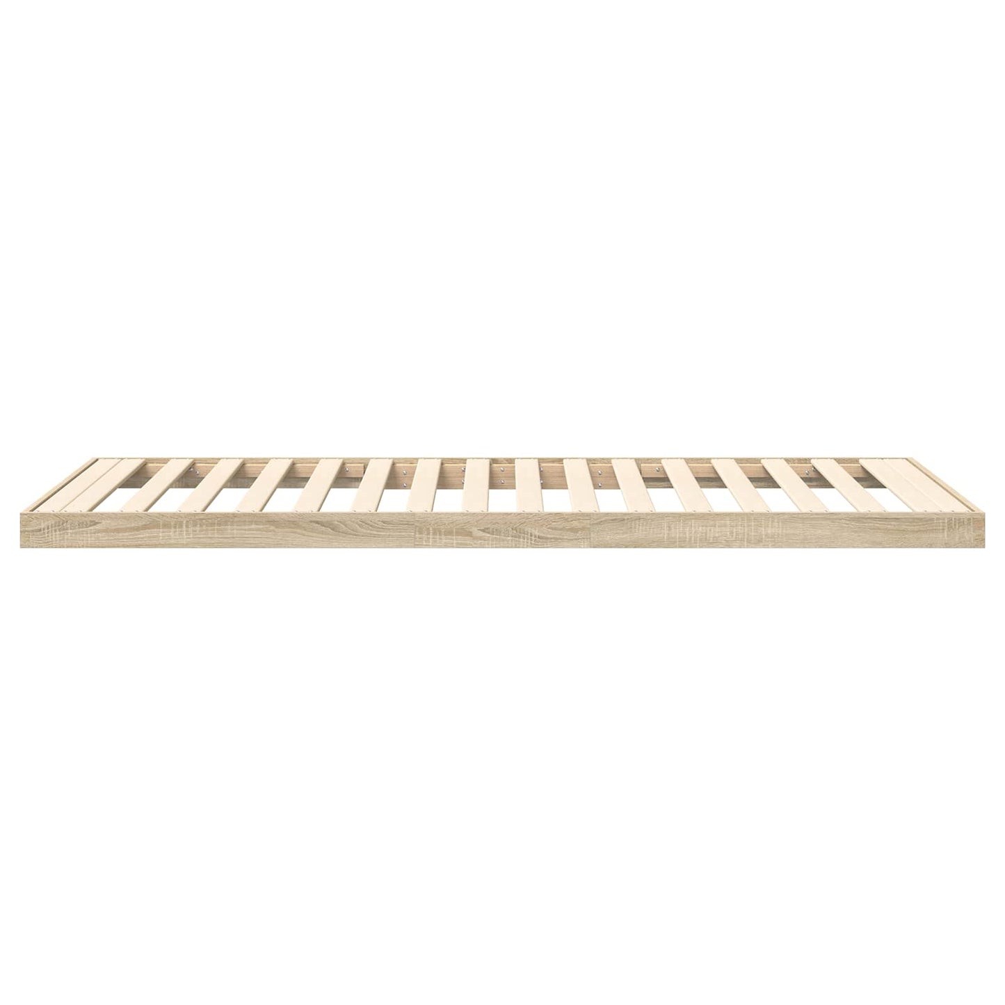 Struttura letto a terra Sonoma 80 x 200 cm Legno multistrato | homemem39
