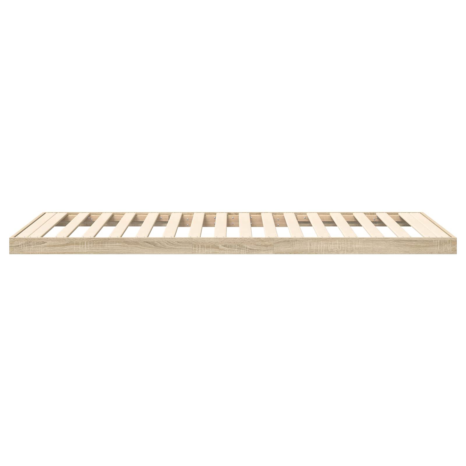 Struttura letto a terra Sonoma 80 x 200 cm Legno multistrato | homemem39