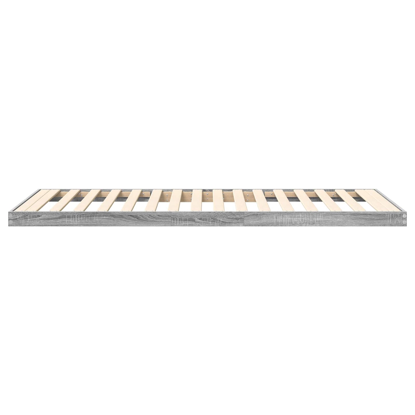 Struttura letto a terra Grigio Sonoma 80 x 200 cm | homemem39