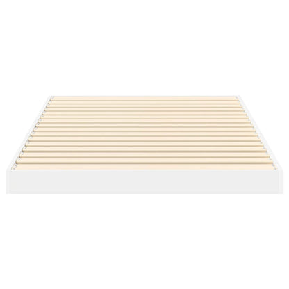Struttura letto a terra Bianco 90 x 200 cm Legno multistrato | homemem39