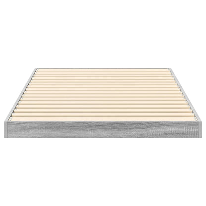 Struttura letto a terra Grigio Sonoma 90 x 200 cm | homemem39