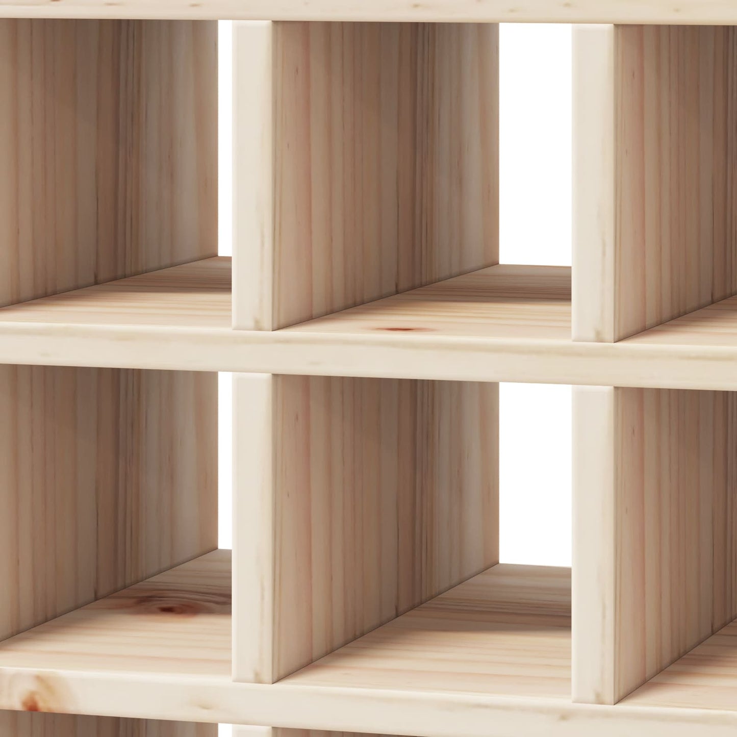 Portabottiglie 2 pcs Naturale 56 x 25 x 56 cm Pino massello