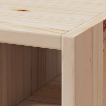 Portabottiglie 2 pcs Naturale 56 x 25 x 56 cm Pino massello