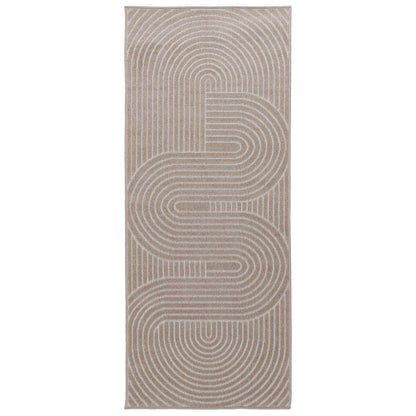 Tappeto per uso interno ed esterno PALMERAS Beige 80 x 150 cm