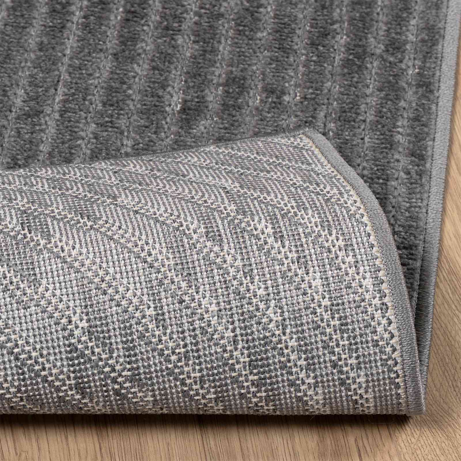Tappeti per area PALMERAS Antracite 340 x 240 cm Poliestere | homemem39