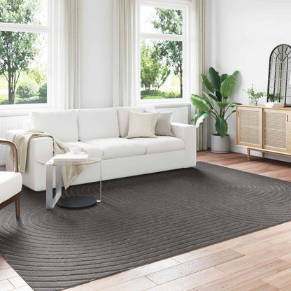 Tappeti per area PALMERAS Antracite 340 x 240 cm Poliestere | homemem39