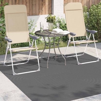 Tappeti per area PALMERAS Antracite 120 x 120 cm Poliestere