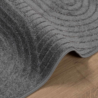 Tappeti per area PALMERAS Antracite 200 x 200 cm Poliestere | homemem39
