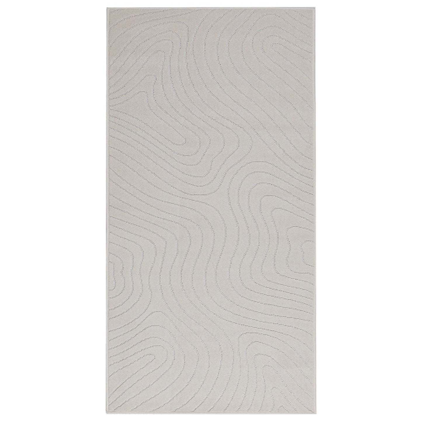 Tappeti per area PALMERAS Crema 150 x 80 cm Poliestere | homemem39