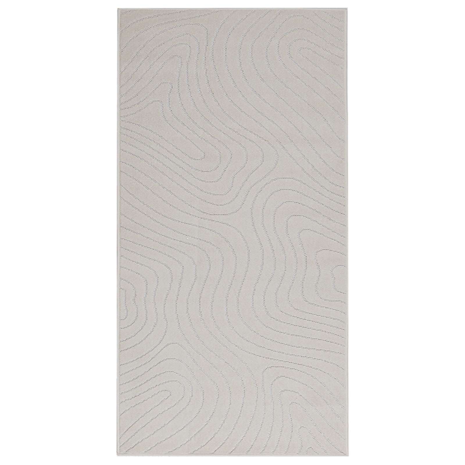 Tappeti per area PALMERAS Crema 150 x 80 cm Poliestere | homemem39